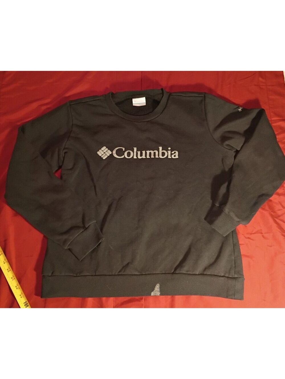Columbia Sportswear Company Black Crewneck Sweatshirt Size Large